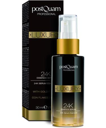 Postquam - Luxury Gold | 24K Serum with Moisturising and Tensor Effect and Hyaluronic Acid for all Skin Types - 30 Ml - Buy Online on GoSupps.com