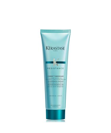 KERASTASE Resistance Ciment Thermique Hair Serum and Blow Dry Primer | Heat Protectant for Damaged Hair | Reduces Breakage and Hydrates Hair | For All Hair Types 5.1 Fl Oz (Pack of 1)