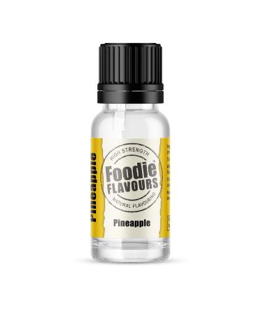 Foodie Flavours Natural Pineapple Flavouring High Strength - 15ml pineapple 15 ml (Pack of 1) - Buy Online on GoSupps.com