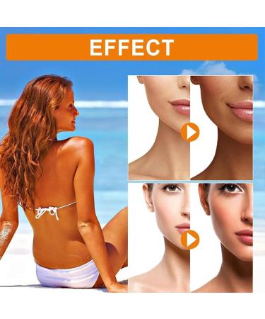 Luxury Intensive Tanning Gel Natural Tanning Accelerator Lotion with Sponge Puff Accelerator Cream Brown Tanning Gel for Sunbeds & Outdoor Sun Achieve a Natural Tan Skin (2PCS) - Buy Online on GoSupps.com