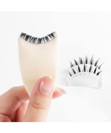 EyeLash Applicator Tool False Eyelashes Applicator Tool for Beginner Lashes Clip with False Eye Lashes Holder Base Eye Makeup Tools Eyelash Tweezers Lash Buddy Tool Lashes Apply Clip Easy to Use - Buy Online on GoSupps.com