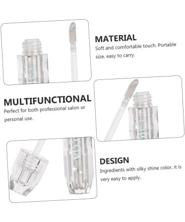 Healeved 2 Pcs Waterproof Liquid Eyeshadow Glitter Eyeshadow Makeup Eye Shadow Makeup Eyeshadow Plant Essence 1 count (Pack of 1) 02#x2pcs - Buy Online on GoSupps.com