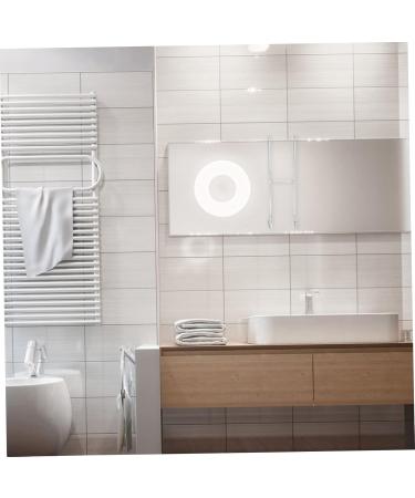 STOBAZA Towel Hook Hangers for Clothes Hangers Heavy Duty Over The Door Hook Clothes Hook Bathrobe Hanging 18X10CM Silver - Buy Online on GoSupps.com