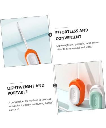 3 Pcs Earwax Removal Kit with Light - Ear Cleaning Tool Set for Safe Care and Health - Plastic Ear Digger, Tweezers, Cleansing Spoon - Buy Online on GoSupps.com