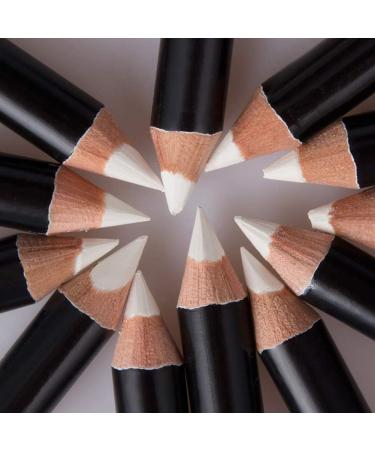 White Eyeliner Pencil - Long Lasting Makeup Tool for Professional Eyeshadow & Highlighter | White Eye Pencil Pen - 1pc - Buy Online on GoSupps.com