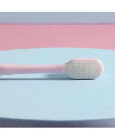 Soft Manual Toothbrush Set - 4 Pieces for Gentle Cleaning | Ideal for Sensitive Gums & Kids | Extra Switch (Pink) - Buy Online on GoSupps.com