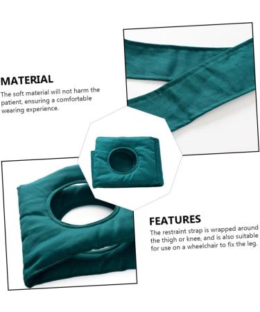 MAGICLULU Knee Suspender Patella Strap | Comfortable Pure Cotton Knee Warmer for Running & Elder Care | Adjustable Padded Gait Girdles - Buy Online on GoSupps.com