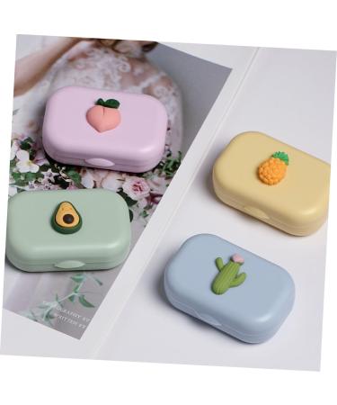 Solustrie 32pc Colored Contact Lens Holder Set - Eye Care Storage Case Mirror & Tweezers - Cartoon Design for Safe Contact Lens Protection - Buy Online on GoSupps.com