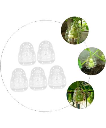 GANAZONO 25 Pcs Vegetable Mini Accessories Pumpkin molds Plastic Reusable molds Cucumber 7.6x5.6cmx5pcs Transparentx5pcs - Buy Online on GoSupps.com
