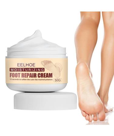 mingchengheng Dry Cracked Foot Cream | 50 Moisturizing Foot Care - Cracked Heel Repair, Athlete's Foot Cream, Moisturizing for Dry Feet, Heels