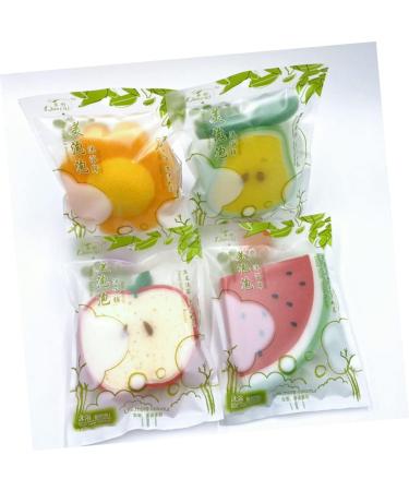 Natural Bath Sponge Set - Healeved 2pcs Shower Sponge & Loofah Bath Ball for Kids - Eco-Friendly Bath Pouf - Buy Online on GoSupps.com