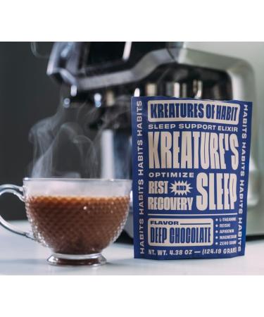 Kreatures of Habit | KREATURE'S Sleep | Sugar-Free, Sleep Support Elixir | with Ashwagandha, Chamomile, GABA, L-Theanine, Reishi & Magnesium | Chocolate - Buy Online on GoSupps.com