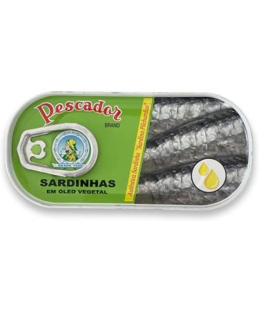 Pescador Portugal Sardines in Sunflower Oil 10 x 56 g - Buy Online on GoSupps.com