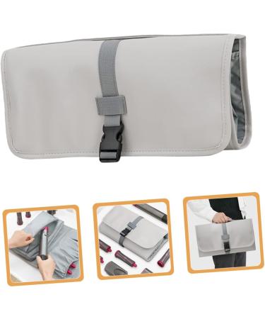 Baluue 4pcs Multifunctional Storage Bag Travel Pouch for Hair Styling Tools Folding Comb Men Leather Grey 69X35CMx4pcs Greyx4pcs - Buy Online on GoSupps.com