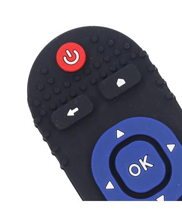 TV Remote Control Teething Toy - High Simulation Baby Teether for Sensory Development (Black) - Buy Online on GoSupps.com