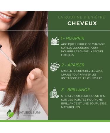 100% ORGANIC NATURAL HEMP OIL Cold Pressed Pure and Natural - Extra Virgin - Nourishing Care for Hair and Skin (100 ml) - Buy Online on GoSupps.com