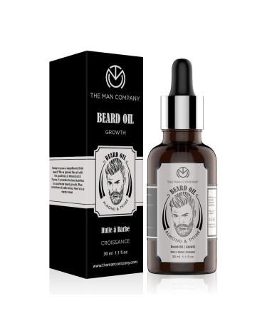 Buy The Man Company Beard Care - Almond & Thyme | Natural Beard Growth Oil & Shampoo | Softens & Nourishes Beards - Buy Online on GoSupps.com