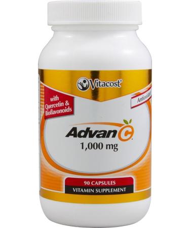 Synergy Advan-C 1 000 mg with Quercetin & Bioflavonoids - 1000 mg - 90 Capsules