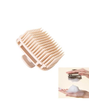 Scalp massage brush head massage brush with a soft head shampoo hair brush for wet and dry hair brush for hair peeling and head massage