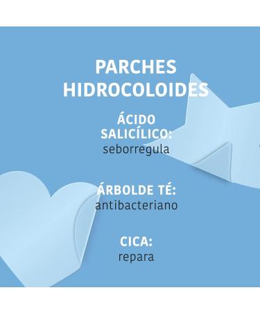 Iroha Nature 15-Pack FUN Grain Patches | Salicylic Acid Tea Tree & Centella Asiatica | Eliminates Grains Quickly and Effectively | Hearts and Stars Format - Buy Online on GoSupps.com