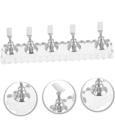 Beavorty 1 Set nail supplies nail holder nail stand for press on nail practice stand press on nail stand fake nail stand nail stands for press on nails supply Nail set magnetic Acrylic - Buy Online on GoSupps.com