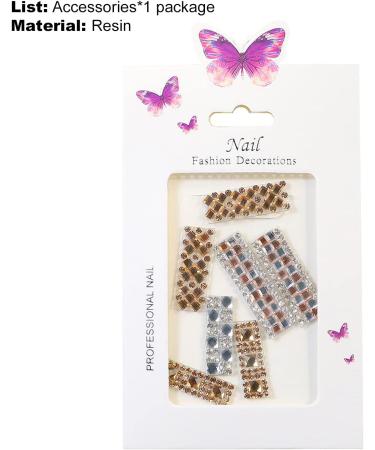 Luxury 3D Nail Letters Ribbon Tape with Rhinestones | DIY Nail Art Tools & Decorations - International Shipping Available - Buy Online on GoSupps.com
