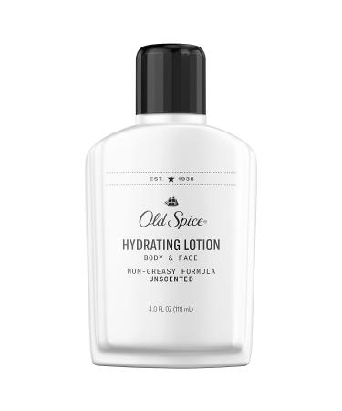 Old Spice Hydrating Body and Face Lotion, Unscented - 4 oz - Buy Online on GoSupps.com