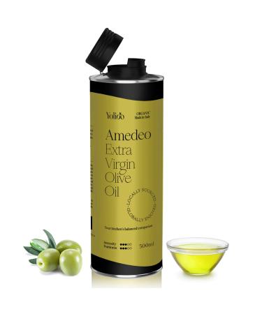 Amadeo Yolioo Balanced Extra virgin olive oil 500ml Cold pressed Tuscany Italy 1 2