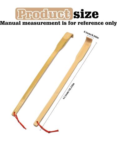 Homury 5-Piece Wooden Back Scratcher Set | Bamboo Body Massager for Itching Relief & Relaxation - Buy Online on GoSupps.com