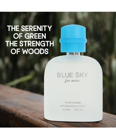 Blue Sky Spray Cologne - Eau De Toilette for Men - 3.8 fl.oz - Buy Online on GoSupps.com
