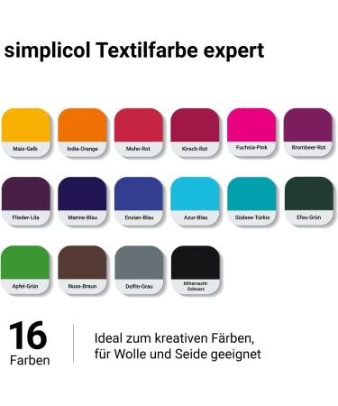 simplicol expert fabric dye + Colour Fixer for washing machine or manual colouring: Tie Dye Recolour or Restore Clothes - India Orange India-orange 1702 - Buy Online on GoSupps.com