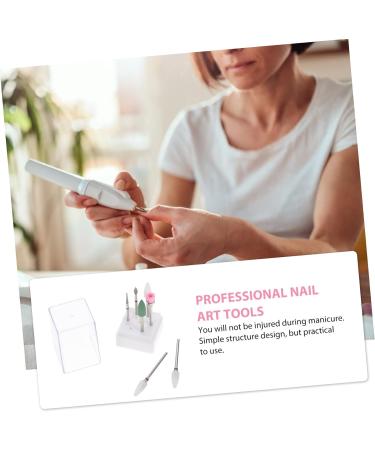 FRCOLOR 3 Sets Nail Clipper Grinding Head Nursing Nails Tools Nail File Drill Nail Art Tool Nail Kits Electric Nail File Manicure Tools Nails Supply Nail Drill Exfoliating Ceramic - Buy Online on GoSupps.com