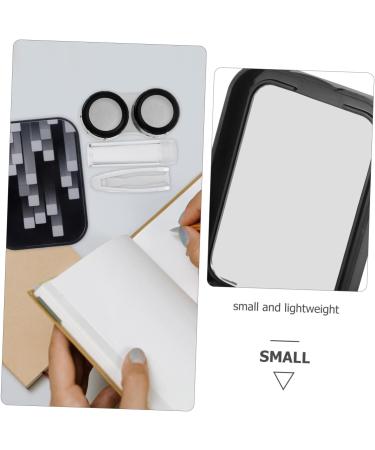 Combined Lens Holder & Cosmetic Mirror Stand - Stylish Colored Contact Lens Travel Case Organizer - Buy Online on GoSupps.com