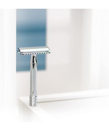 MERKUR DOVO Safety Razor 33C - Premium Precision 70g Shaving Tool for Men | Best International Shipping - Buy Online on GoSupps.com