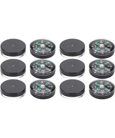 Portable Oil Filled Button Compass 12PCS - Lightweight & Stable for Hiking & Camping - Buy Online on GoSupps.com