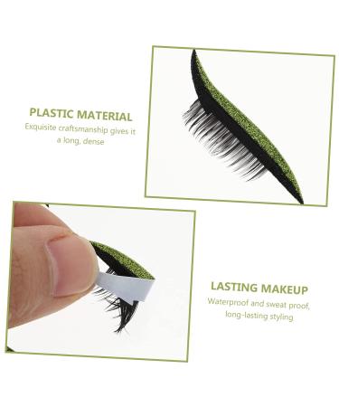 Mipcase 8 Pairs False Eyelashes & Eyelid Stickers - Self-Adhesive Eye Makeup Tool | Waterproof Eyeliner Tape for Stunning Eye Looks - Buy Online on GoSupps.com
