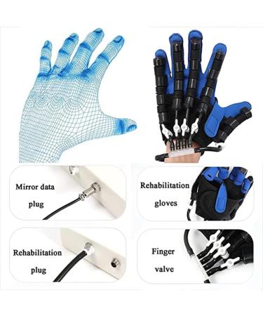 Rehabilitation Robot Gloves Stroke Hemiplegia Finger Flexion Training Assistance 3 Modes Hand Splint for Hand Function Recovery (Right Hand Medium) - Buy Online on GoSupps.com