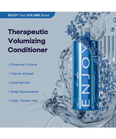 Therapeutic Volumizing Shampoo & Conditioner Duo Set | 10.1 oz | International Shipping Available - Buy Online on GoSupps.com