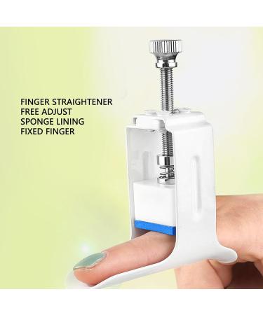 ZJchao Finger Straightener Splint - Adjustable Aluminum Support for Joint Rehabilitation & Correction - Buy Online on GoSupps.com
