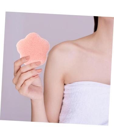 FRCOLOR The Flowers Cleansing Sponge Shell Plant face Cleansing Sponge Sponge exfoliating Sponge for face Sector Round Dry Puff Flower Shape Drop Shape - Buy Online on GoSupps.com