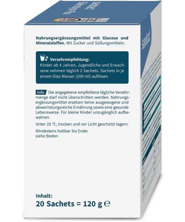 Sanotact Electrolyte Plus - Vegan Electrolyte Powder for Liquid Balance | 20 Bags | Potassium & Magnesium | Orange Flavor Recovery Drink - Buy Online on GoSupps.com