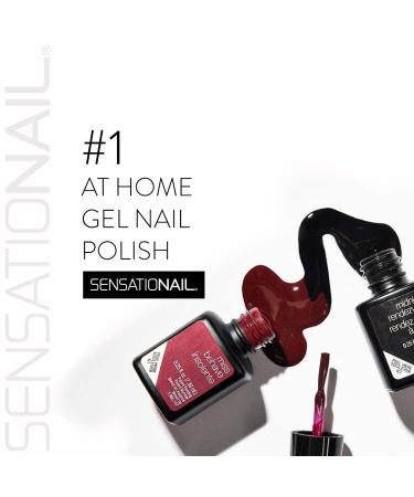 SensatioNail Gel Nail Polish Essentials Kit - DIY Manicure Kit for 2 Weeks Wear - Buy Online on GoSupps.com