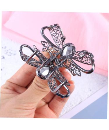 DOITOOL Goody Hair Clips for Women Tiara for Girls Women Hair Accessories Girl Hair Clips Barrettes for Girls Girl Claw Clips Women Hair Claws Alloy Miss Black Crystal - Buy Online on GoSupps.com