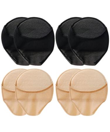 SUPVOX 4 Pairs of Wear-resistant Toe Socks Comfortable Metatarsal Pads Daily Use Forefoot Pads