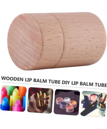 PLAFOPE 1pc Lipstick Tube Makeup Container Jars Lip Balm Tube for Refilling Tubes Refillable Lip Balm Tube Container Natural Lip Gloss Cosmetic Lip Lids Mini Holder Light the Light Plastic - Buy Online on GoSupps.com