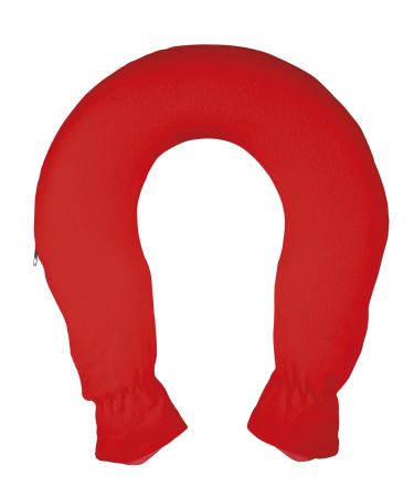 Nack heat bottle with fleece train red