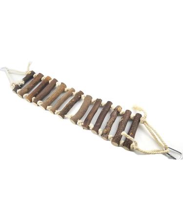 Climbing Wood Ladder Big Swing Bird Toys for Parrots | Kakadu Nymphensittiche Finch & More - Perfect for Hamsters & Mice - Buy Online on GoSupps.com