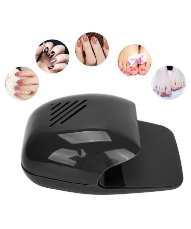 Nail Polish Blower & Fan Dryer - Professional Nail Salon Tool for Home & Travel (Black) - Buy Online on GoSupps.com