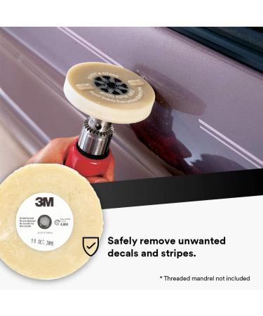 Cubitron 3M Stripe Off Wheel Adhesive & Decal Remover - 4 x 5/8 - 07499 (Pack of 1) - Buy Online on GoSupps.com