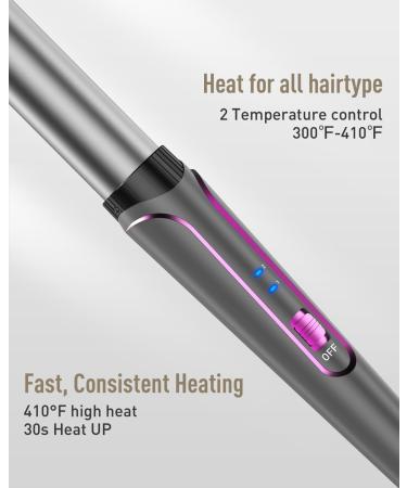 Lockenstab Set 5 in 1 - Professionelles Wave Eisen mit 3 F ssern Keramisch Temp.-Regulierung Schnelles Heizen Zubeh r inkl. Handschuh & Clips - Ideale Gro e Locken - Buy Online on GoSupps.com